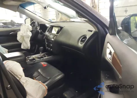 2014 Nissan Pathfinder Hybrid Platinum from USA, damaged, VIN 5N1CR2MM0EC644465